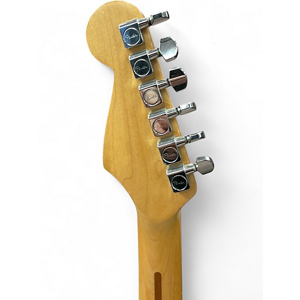 Used Fender Standard Stratocaster Olympic White Solid Body Electric Guitar