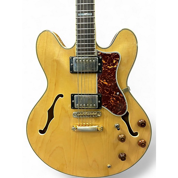 Used Epiphone Sheraton II Natural Hollow Body Electric Guitar