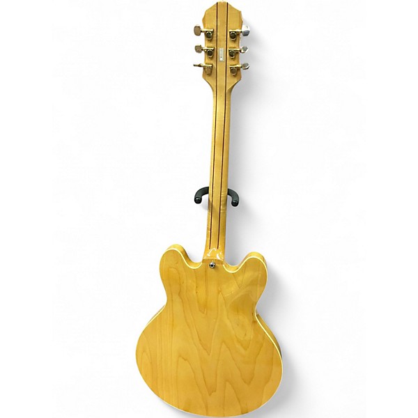Used Epiphone Sheraton II Natural Hollow Body Electric Guitar
