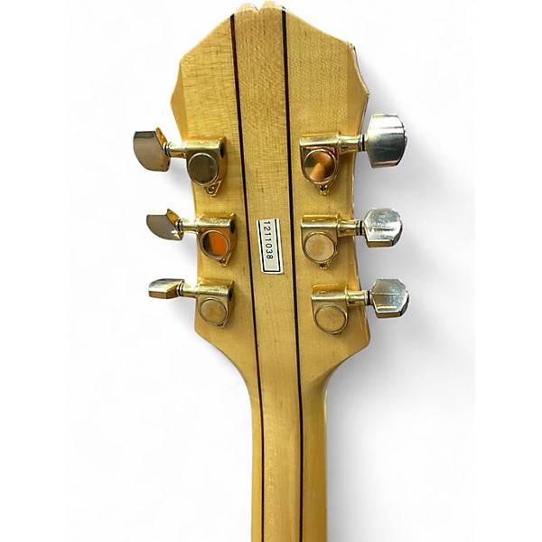 Used Epiphone Sheraton II Natural Hollow Body Electric Guitar