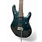 Used Ernie Ball Music Man JP6 John Petrucci Signature Carbon Blue Pearl Solid Body Electric Guitar