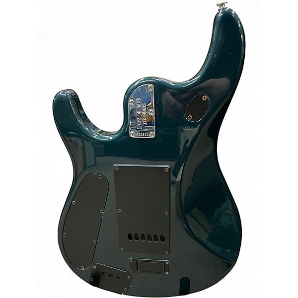 Used Ernie Ball Music Man JP6 John Petrucci Signature Carbon Blue Pearl Solid Body Electric Guitar