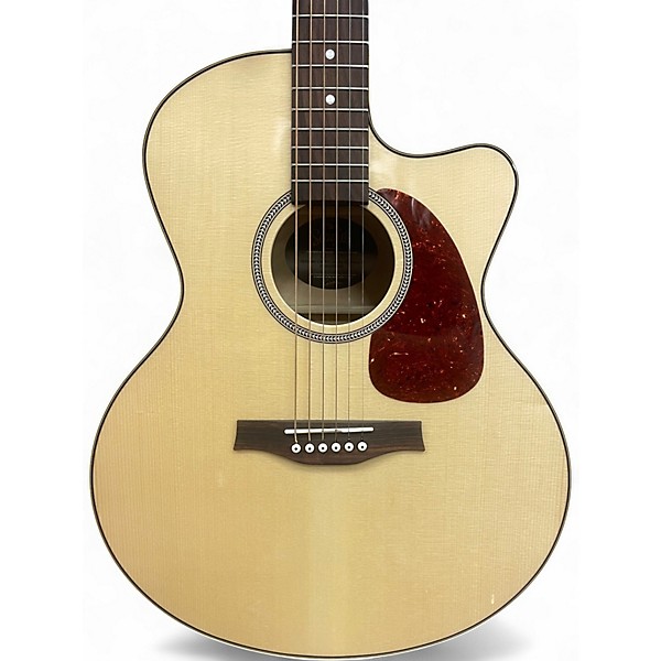 Used Seagull Performer CW Mini-Jumbo HG Presys II Natural Acoustic Guitar
