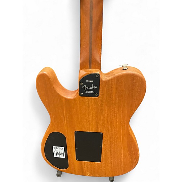 Used Fender American Acoustasonic Telecaster Sunburst Acoustic Electric Guitar