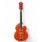 Used Gretsch Guitars G6120SSU Brian Setzer Signature Orange Hollow Body Electric Guitar thumbnail