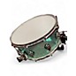 Used DW 6.5X14 Design Series Acrylic Snare SEA GLASS Drum