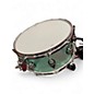 Used DW 6.5X14 Design Series Acrylic Snare SEA GLASS Drum
