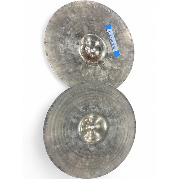 Used Zildjian 14in A Custom Hi Hat Pair Cymbal
