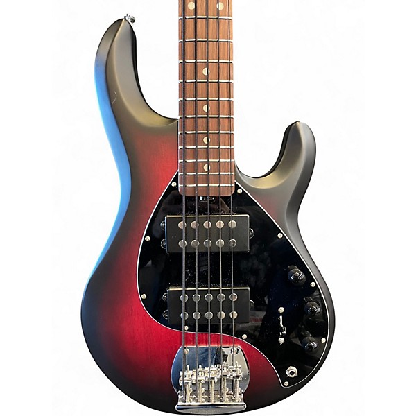 Used Sterling by Music Man Sub Series Ray5 HH Walnut Satin Electric Bass Guitar