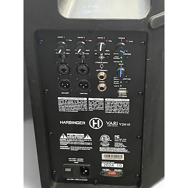 Used Harbinger VARI V2410 Powered Speaker