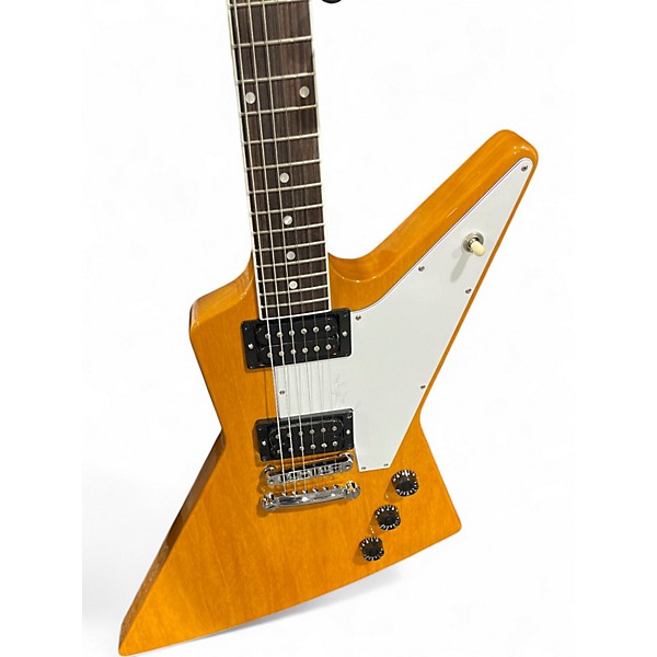 Used 2025 Gibson Explorer Natural Solid Body Electric Guitar