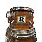 Used Rogers 4 Piece "Londoner" Butcher Block Koa Drum Kit