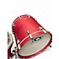 Used DrumCraft 5 Piece Custom Satin Red Drum Kit