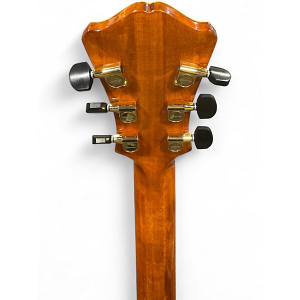 Used Eastman AR580CE Honey Burst Hollow Body Electric Guitar