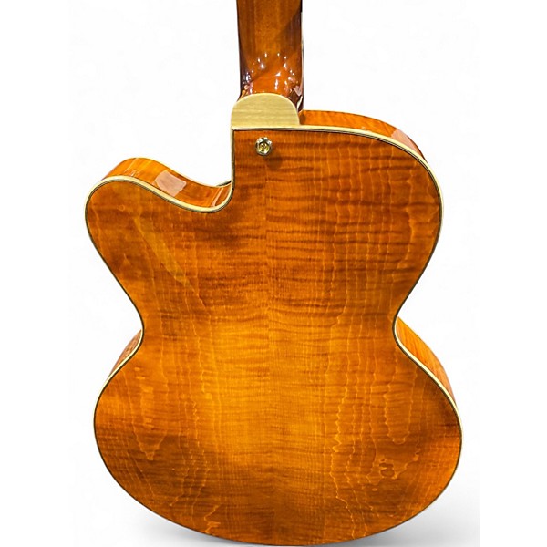 Used Eastman AR580CE Honey Burst Hollow Body Electric Guitar