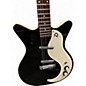 Used Danelectro nos+ Black and White Solid Body Electric Guitar thumbnail