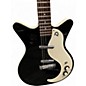 Used Danelectro nos+ Black and White Solid Body Electric Guitar