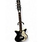 Used Danelectro nos+ Black and White Solid Body Electric Guitar