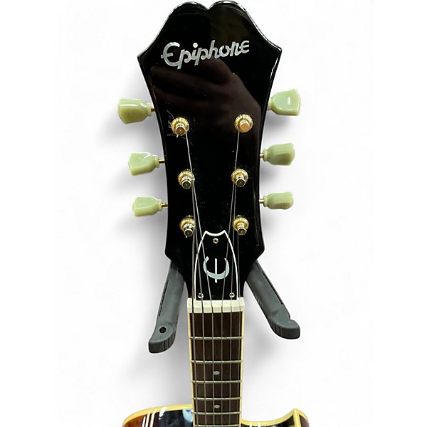 Used Epiphone Zephyr Regent Sunburst Hollow Body Electric Guitar