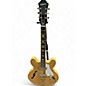 Used Epiphone Casino Thinline Natural Hollow Body Electric Guitar