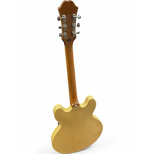 Used Epiphone Casino Thinline Natural Hollow Body Electric Guitar