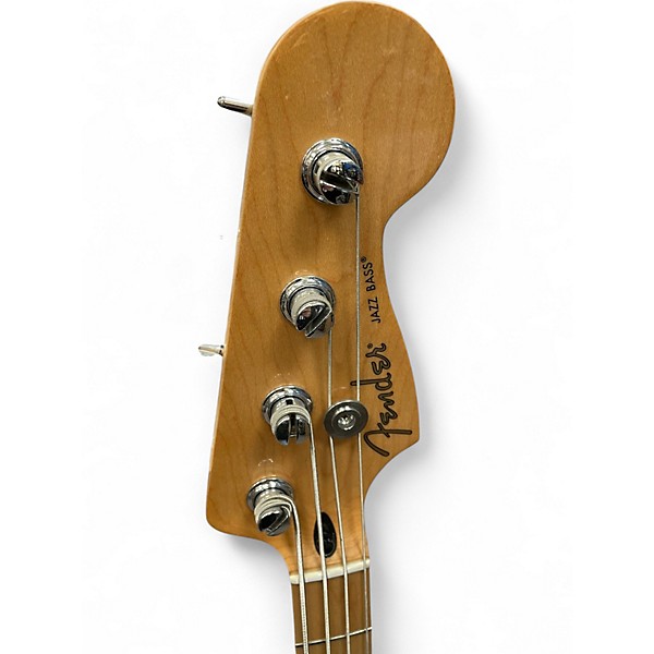 Used Fender Player Jazz Bass GREEN BURST Electric Bass Guitar