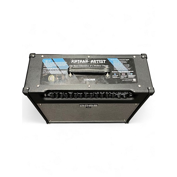 Used BOSS Katana Artist Gen 3 100W 1x12" Combo Guitar Amplifier - Blac Guitar Combo Amp