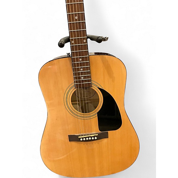Used Fender FA100 Natural Acoustic Guitar