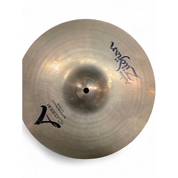 Used Zildjian 13in A Custom Hi Hat Pair Cymbal