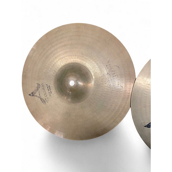Used Zildjian 13in A Custom Hi Hat Pair Cymbal