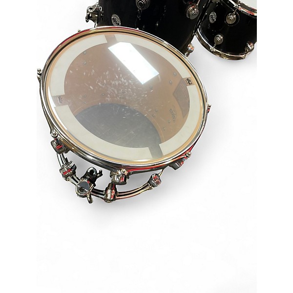 Used 2024 DW 5 Piece SSC Collector's Series BLACK KNIGHT LAQUER Drum Kit