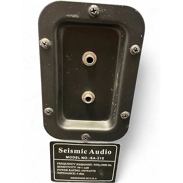 Used 2010s Seismic Audio SA-215 Bass Cabinet