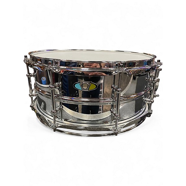 Used Ludwig 13X6 Supralite Snare Steel Drum