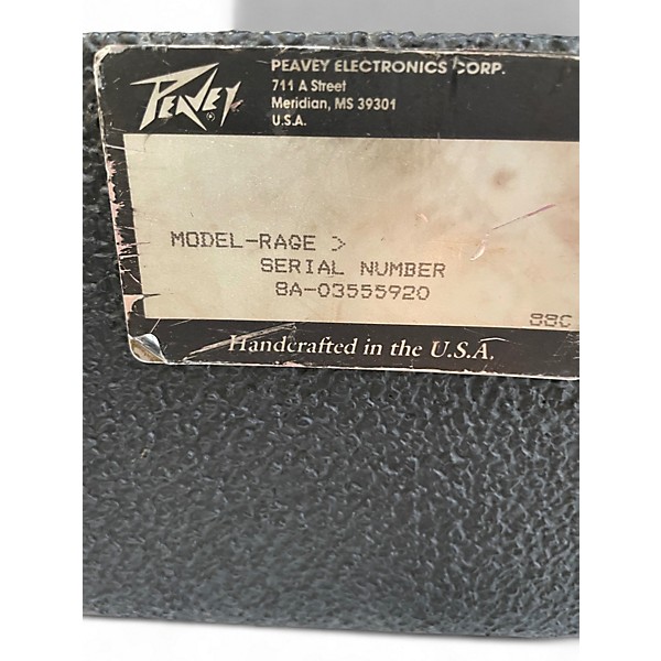 Used Peavey RAGE Guitar Combo Amp