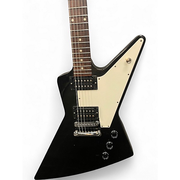 Used Gibson Explorer 7 DXS7 Black Solid Body Electric Guitar