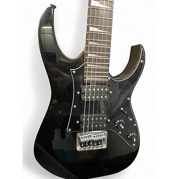 Used Ibanez GDTM21 Mikro Black Solid Body Electric Guitar
