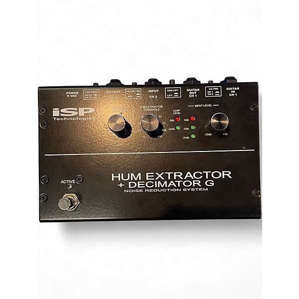Used Isp Technologies HUM EXTRACTOR + DECIMATOR G Effect Pedal