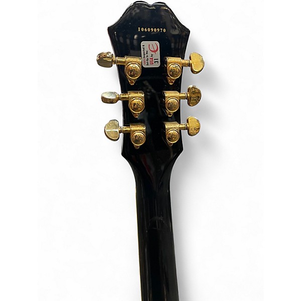 Used 2006 Epiphone BB King Lucille Ebony Hollow Body Electric Guitar