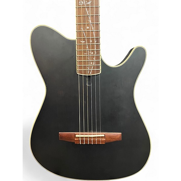 Used Ibanez TOD10N Black Acoustic Electric Guitar