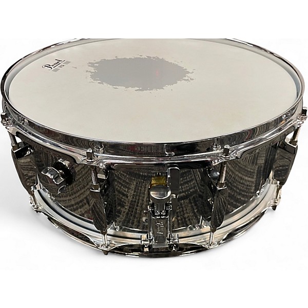 Used Pearl 14in 14x5.5 Steel Snare  Steel Drum