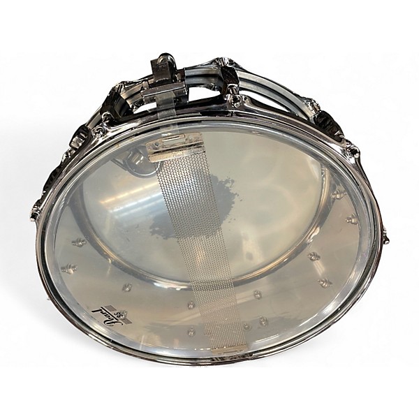 Used Pearl 14in 14x5.5 Steel Snare  Steel Drum