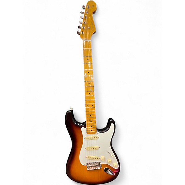 Used Fender 1957 American Vintage Stratocaster 2 Color Sunburst Solid Body Electric Guitar