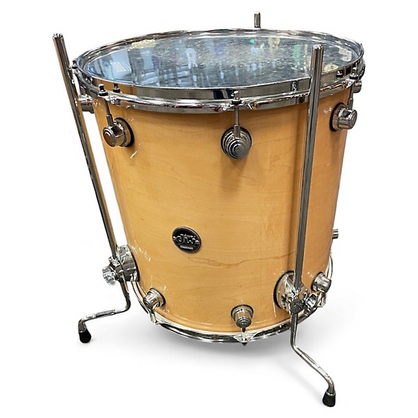 Used DW 3 Piece Performance Series Natural Gloss Drum Kit