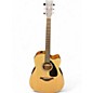 Used Yamaha FGX800C Natural Acoustic Electric Guitar thumbnail