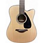 Used Yamaha FGX800C Natural Acoustic Electric Guitar