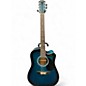 Used Audster G41CEQ Blue Acoustic Electric Guitar thumbnail