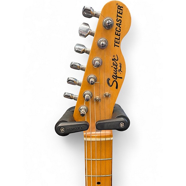 Vintage 1984 Squier Telecaster Butterscotch Blonde Solid Body Electric Guitar