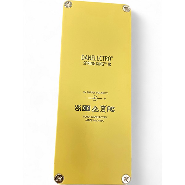 Used Danelectro Spring King Spring Reverb Effect Pedal