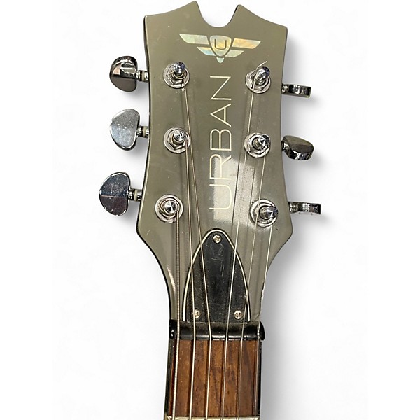 Used Keith Urban Limited Edition Single Cutaway Gray Solid Body Electric Guitar