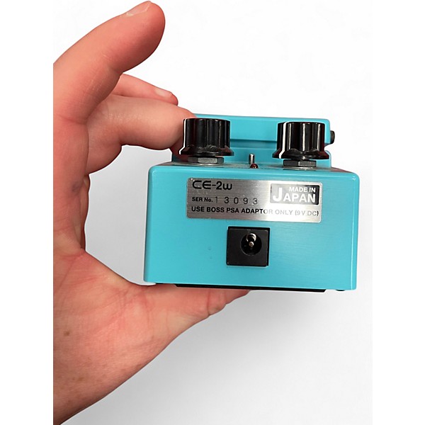 Used BOSS CE2W Waza Craft Chorus Effect Pedal